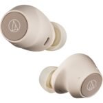 Audio-Technica ATH-CKS30TW+ TWS Noise Cancelling In-Ear Headphones (Beige) - Image 6