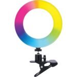 Influencer RGBW 6" Ring Light With Large Clamp