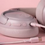 JLab JBuds Lux ANC Over-Ear Headphones (Mauve) - Image 10