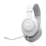 JBL Quantum 100M2 Over-Ear Gaming Headset (White)