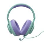 JBL Quantum 100M2 Over-Ear Gaming Headset (Cyan) - Image 4