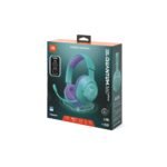 JBL Quantum 360 Over-Ear Wireless Gaming Headset (Cyan) - Image 5