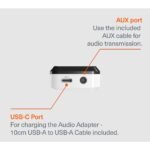 Cygnett Voyager Wireless Elite Audio Adapter (White) - Image 4