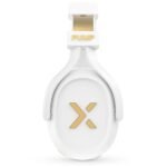 BlueAnt PumpX Gym ANC Over-Ear Headphones (White/Gold) - Image 4