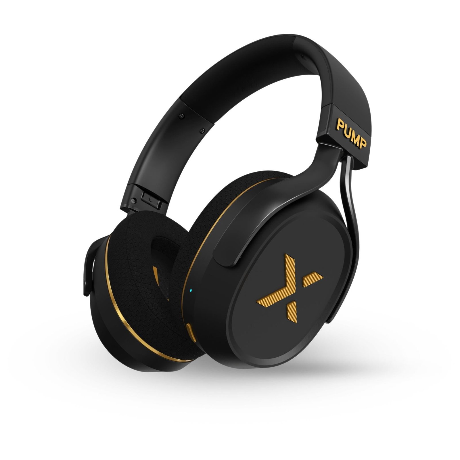 789790-Product-0-I-638641996804989331.jpg BlueAnt PumpX Gym ANC Over-Ear Headphones (Black/Gold) - Image 1