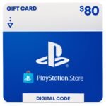 PlayStation Store Wallet $80 Gift Card (Digital Download)