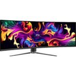 MSI MPG 491CQPX 49" DQHD 240Hz QD-OLED Curved Gaming Monitor - Image 3