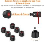 New Bee Foam/Silicone Earbud Tips 4.9mm 12pcs - Image 5