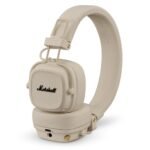 Marshall MAJOR V Wireless On-Ear Bluetooth Headphones (Cream) - Image 3