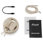 Marshall MAJOR V Wireless On-Ear Bluetooth Headphones (Cream) - Image 10