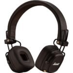 Marshall MAJOR V Wireless On-Ear Bluetooth Headphones (Brown)