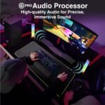 GTek Gaming 2.1CH RGB Soundbar with subwoofer - Image 8