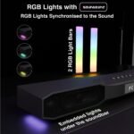 GTek Gaming 2.1CH RGB Soundbar with subwoofer - Image 10