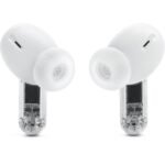 JBL Tune Beam 2 True Wireless Noise Cancelling Earbuds (Ghost White) - Image 3