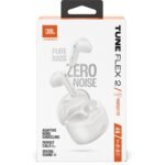 JBL Tune Flex 2 True Wireless Noise Cancelling Earbuds (White) - Image 9