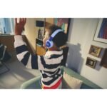 JBL JUNIOR 320 Wired On-Ear Kids Headphones (Blue) - Image 6