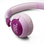 JBL JUNIOR 320 Wired On-Ear Kids Headphones (Purple) - Image 4