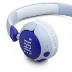 JBL JUNIOR 320BT Wireless On-Ear Kids Headphones (Blue) - Image 5