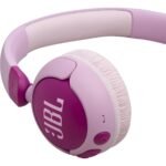 JBL JUNIOR 320BT Wireless On-Ear Kids Headphones (Purple) - Image 5