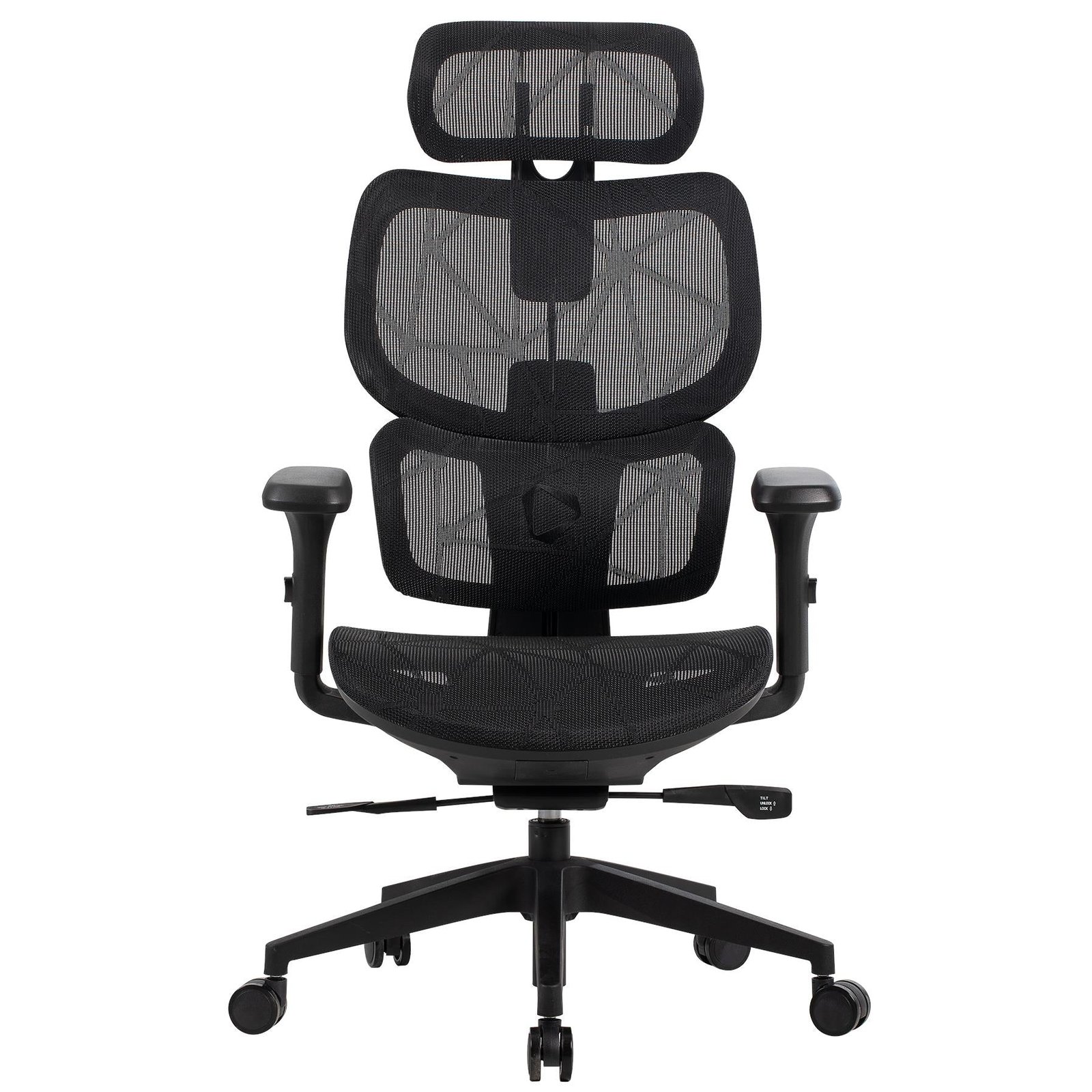 796955-Product-0-I-638768173884061666.jpg ONEX VENTRA PREMIUM Mesh Gaming Office Chair (Black) - Image 1