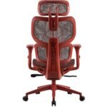 ONEX VENTRA PREMIUM Mesh Gaming Office Chair (Red) - Image 5