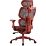 ONEX VENTRA PREMIUM Mesh Gaming Office Chair (Red) - Image 6