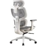 ONEX VENTRA PREMIUM Mesh Gaming Office Chair (White) - Image 4