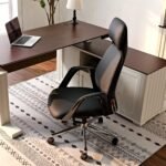 Eureka SERENE Napa Leather Executive Office Chair (Black) - Image 12