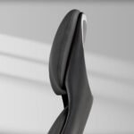 Eureka SERENE Napa Leather Executive Office Chair (Black) - Image 5