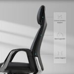 Eureka SERENE Napa Leather Executive Office Chair (Black) - Image 6