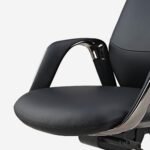 Eureka SERENE Napa Leather Executive Office Chair (Black) - Image 10
