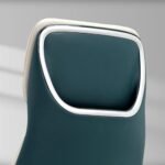 Eureka SERENE Napa Leather Executive Office Chair (Off White) - Image 7