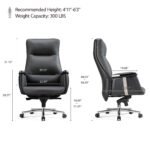 Eureka Royal II High Back Executive Office Chair (Iron Grey) - Image 11