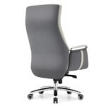 Eureka Royal II High Back Executive Office Chair (Beidge Grey) - Image 3