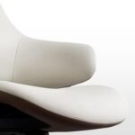Eureka Serene Series Ella Genuine Leather Executive Office Chair - Image 2