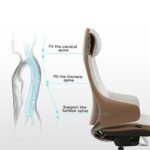 Eureka Serene Series Ella Genuine Leather Executive Office Chair - Image 12
