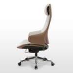 Eureka Serene Series Ella Genuine Leather Executive Office Chair - Image 5