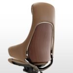 Eureka Serene Series Ella Genuine Leather Executive Office Chair - Image 6