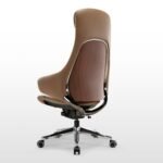Eureka Serene Series Ella Genuine Leather Executive Office Chair - Image 7