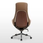 Eureka Serene Series Ella Genuine Leather Executive Office Chair - Image 8
