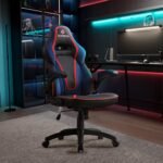 Eureka Vortex Gaming Chair (Blue) - Image 3