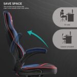 Eureka Vortex Gaming Chair (Blue) - Image 8