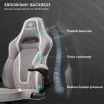 Eureka Vortex Gaming Chair (Grey) - Image 3