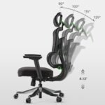 Eureka Axion GC12 Ergonomic Gaming Chair (Green) - Image 8