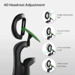Eureka Axion GC12 Ergonomic Gaming Chair (Green) - Image 10