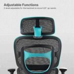 Eureka Axion GC12 Ergonomic Gaming Chair (Blue) - Image 11