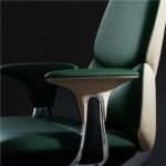 Eureka Serene Series Paulo Genuine Leather Executive Office Chair - Image 8