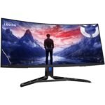 Lenovo Legion R34w-30 34" WQHD 180Hz Curved Gaming Monitor - Image 3