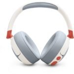 JBL JUNIOR 470NC Wireless Noise Cancelling Kids Over-Ear Headphones (White) - Image 2