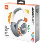 JBL JUNIOR 470NC Wireless Noise Cancelling Kids Over-Ear Headphones (White) - Image 6